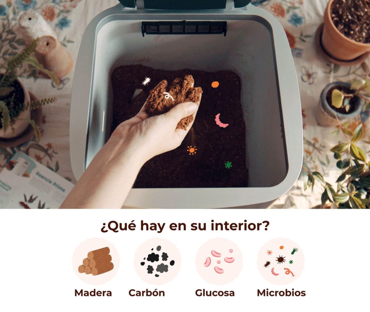 microorganismos ReencleMicrobe compostaje biológico real Reencle